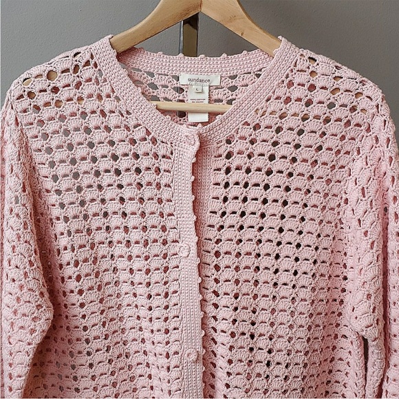 Sundance Spring Break Pink Cardigan - Picture 3 of 6